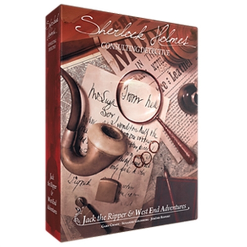 Sherlock Holmes Consulting Detective - Jack the Ripper & West End Adventures - Brætspil